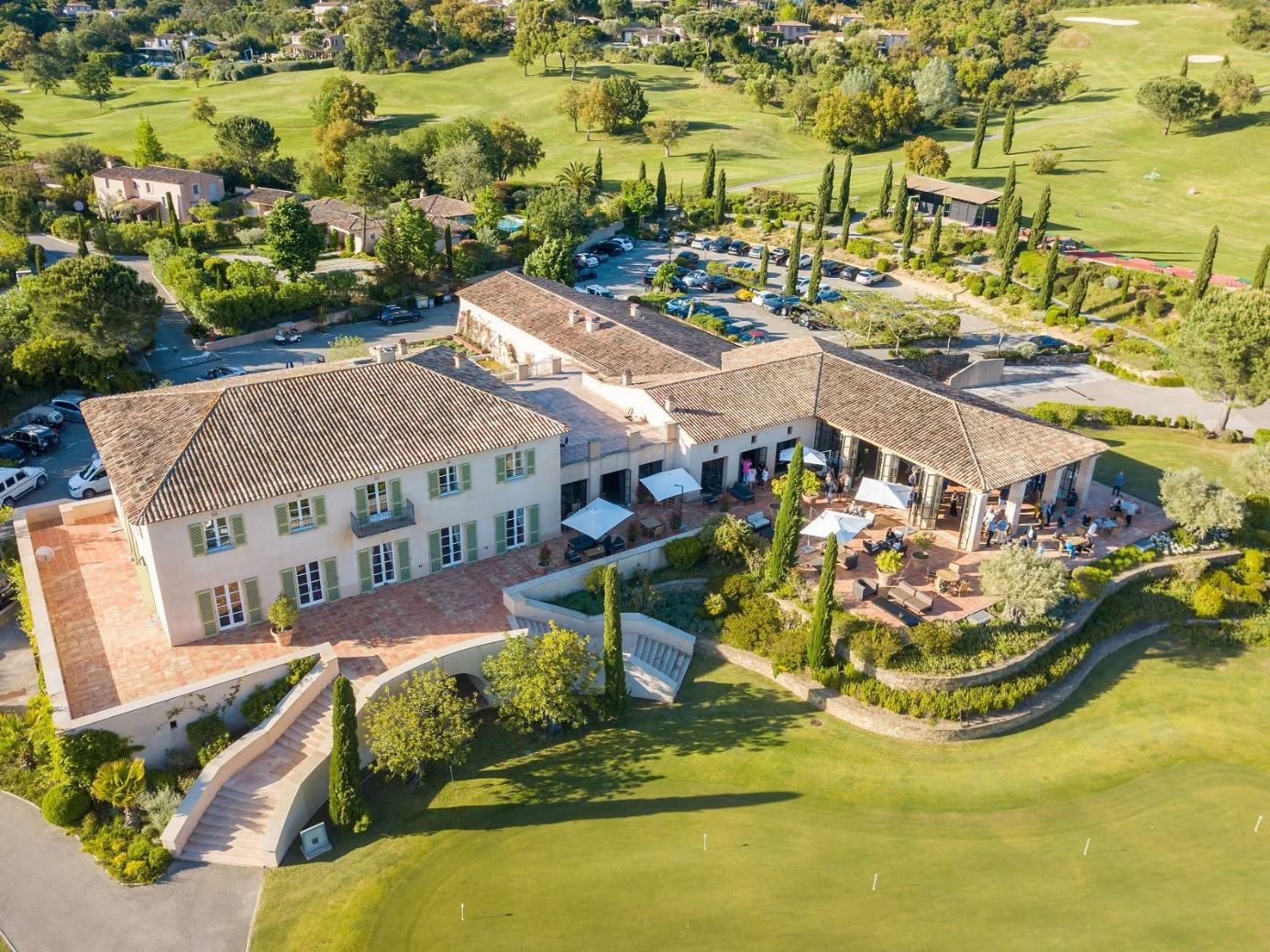 Le Golfe de Saint-Tropez vu du ciel